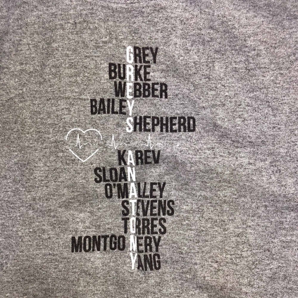 “Collectors Top” Grey’s Anatomy Hooded Sweatshirt